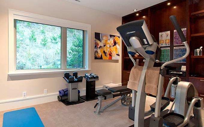 常州装修设计室内家庭健身房，让自己过上健康生活